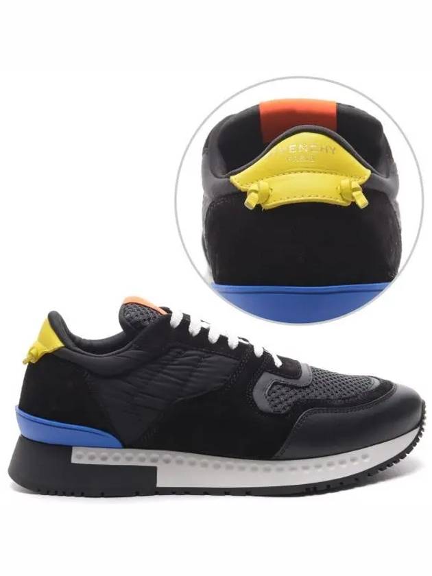 Active Runner Low Top Sneakers Yellow Black - GIVENCHY - BALAAN 2