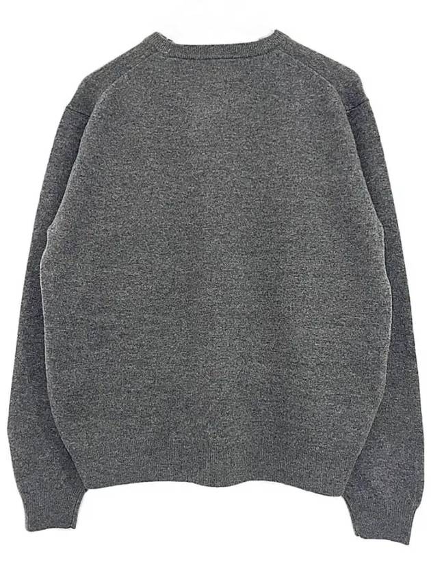 DTD0028 000 CHARCOAL knit tee charcoal - DANTON - BALAAN 4