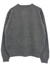 DTD0028 000 CHARCOAL knit tee - DANTON - BALAAN 4