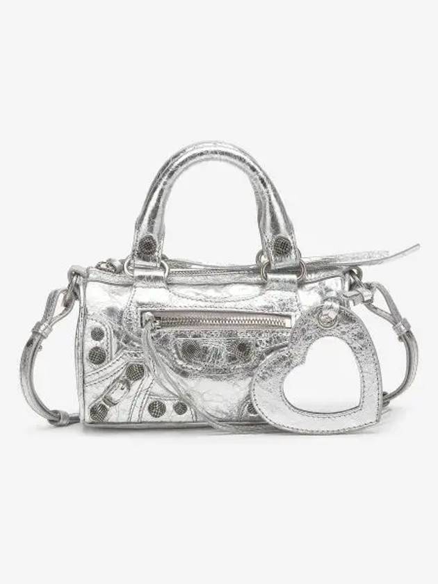 Le Cagole Nano Tote Bag Silver - BALENCIAGA - BALAAN 2