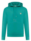 Fox Head Patch Regular Hoodie Pine Green - MAISON KITSUNE - BALAAN 2