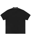 Health Seekers Golfers Cardinal Logo Pique Short Sleeve T Shirt BLACK - MALBON GOLF - BALAAN 2