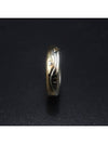 Women s Bvlgari 18K yellow white gold Onda ring Korea No 9 gt Gangbuk used luxury goods - BVLGARI - BALAAN 6