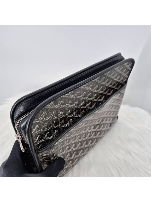 Juvence clutch bag GM size black - GOYARD - BALAAN 7