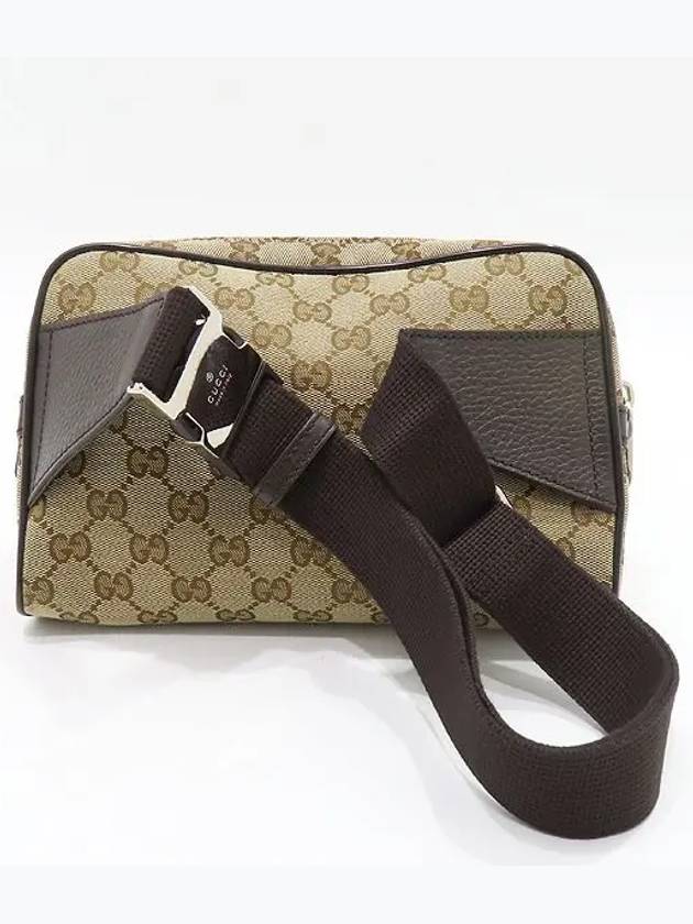 449174 GG logo jacquard hip sack - GUCCI - BALAAN 3