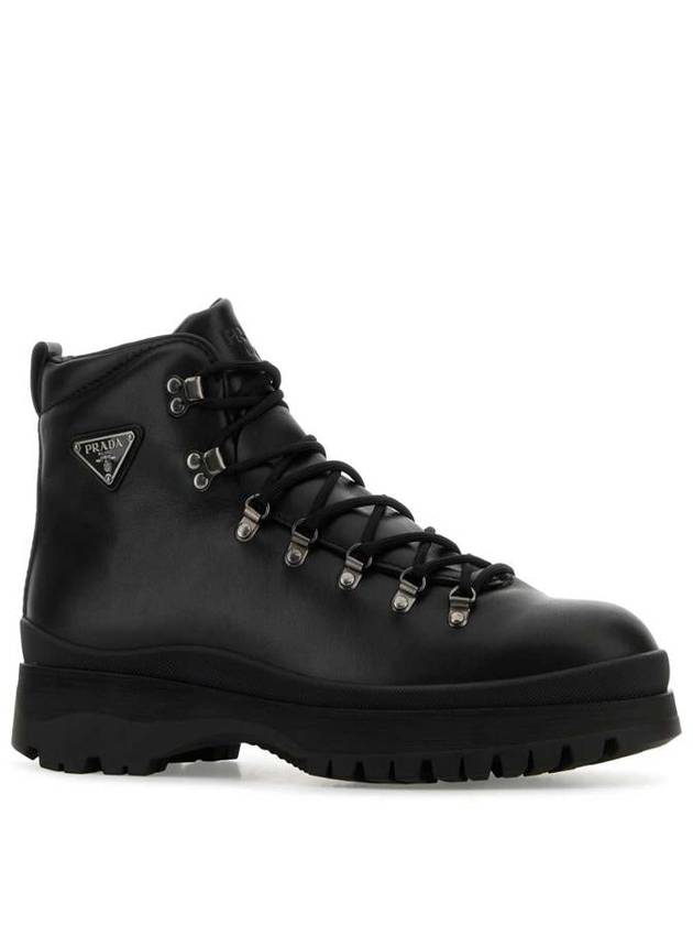 Brixen leather walker boots black - PRADA - BALAAN 3