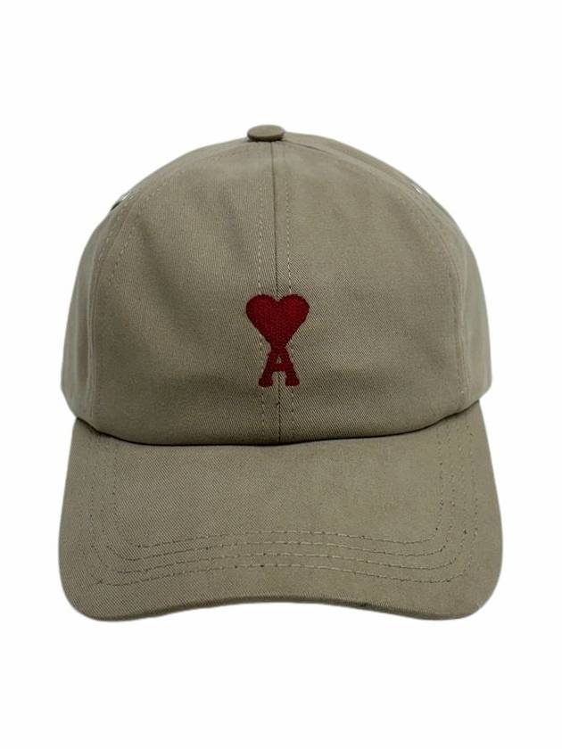 23FW Heart Logo Cap UCP006 263 - AMI - BALAAN 2