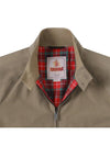 G9 Classic Original Harrington Zip-Up Jacket Tan - BARACUTA - BALAAN 5