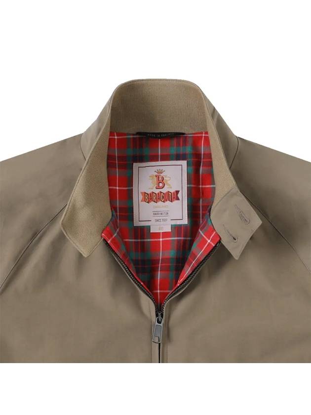 G9 Classic Original Harrington Zip-Up Jacket Tan - BARACUTA - BALAAN 5