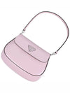 Cleo Brushed Flap Shoulder Bag Pink - PRADA - BALAAN 7