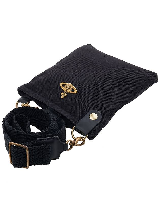 Jones Square Cross Bag Black - VIVIENNE WESTWOOD - BALAAN 5