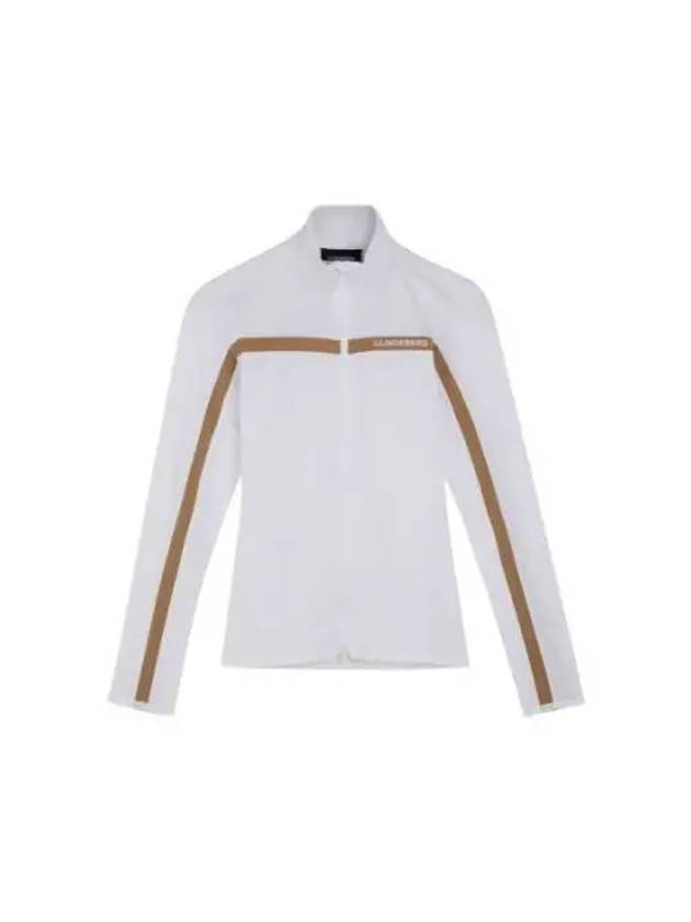 Seasonal Janice Mid Layer Zip-Up Jacket White - J.LINDEBERG - BALAAN 2