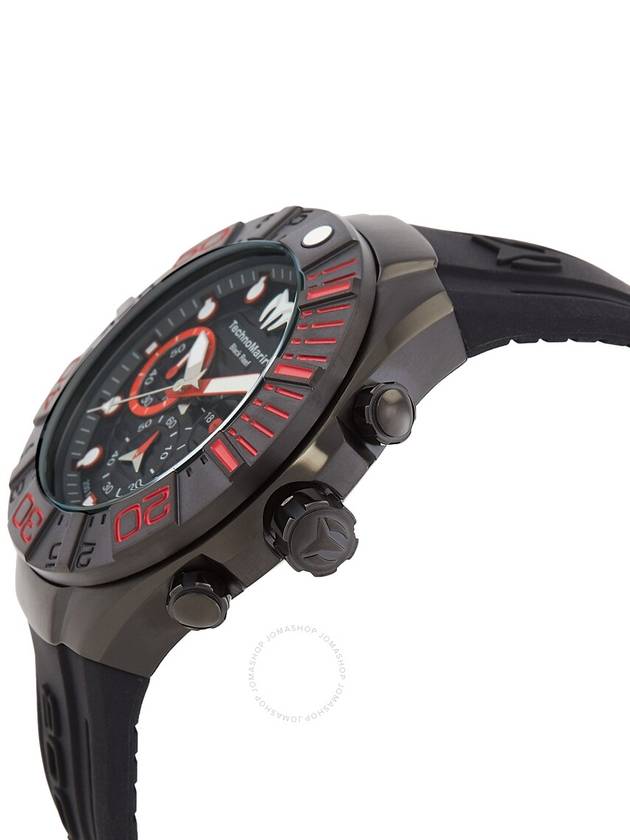 Technomarine Reef Black Chronograph GMT Quartz Black Dial Men's Watch TM-523010 - TECHNOMARINE - BALAAN 2