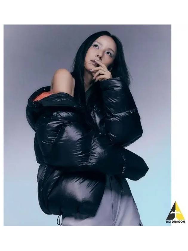 Hyori Lee wearing pump down jacket black - REEBOK - BALAAN 1