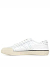 AS 01 Lace-Up Alan Calfskin Low-Top Sneakers Optic White - CELINE - BALAAN 3