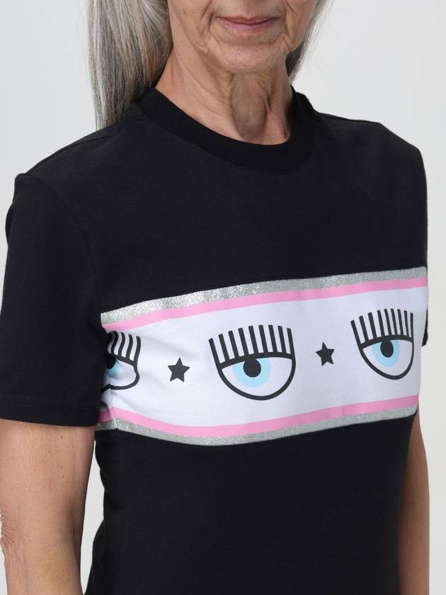 T-shirt Eye Like Chiara Ferragni in cotone - CHIARA FERRAGNI - BALAAN 4