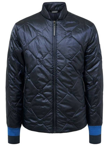 Men's Flow Bomber Jacket Navy - J.LINDEBERG - BALAAN 1