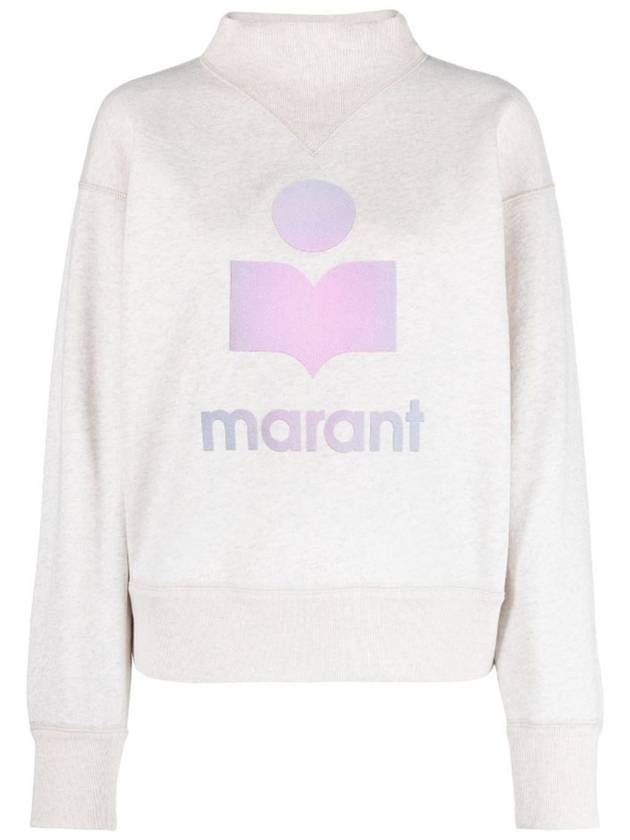 Isabel Marant Women's New MOBY Logo Sweatshirt SW0003FAA3M56E23EC - ISABEL MARANT ETOILE - BALAAN 1