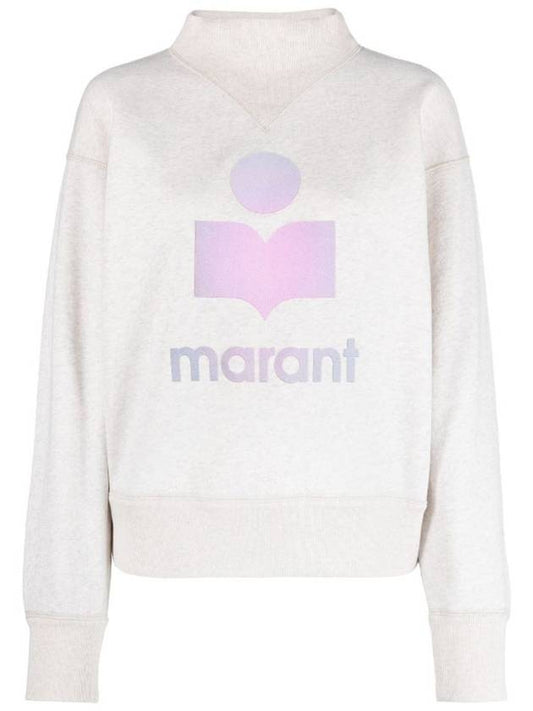 Isabel Marant Women's New MOBY Logo Sweatshirt SW0003FAA3M56E23EC - ISABEL MARANT ETOILE - BALAAN 1