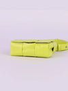 Cassette Small Leather Cross Bag Acid Kiwi - BOTTEGA VENETA - BALAAN 6