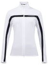 Janice Full Zip-up Jacket White - J.LINDEBERG - BALAAN 1