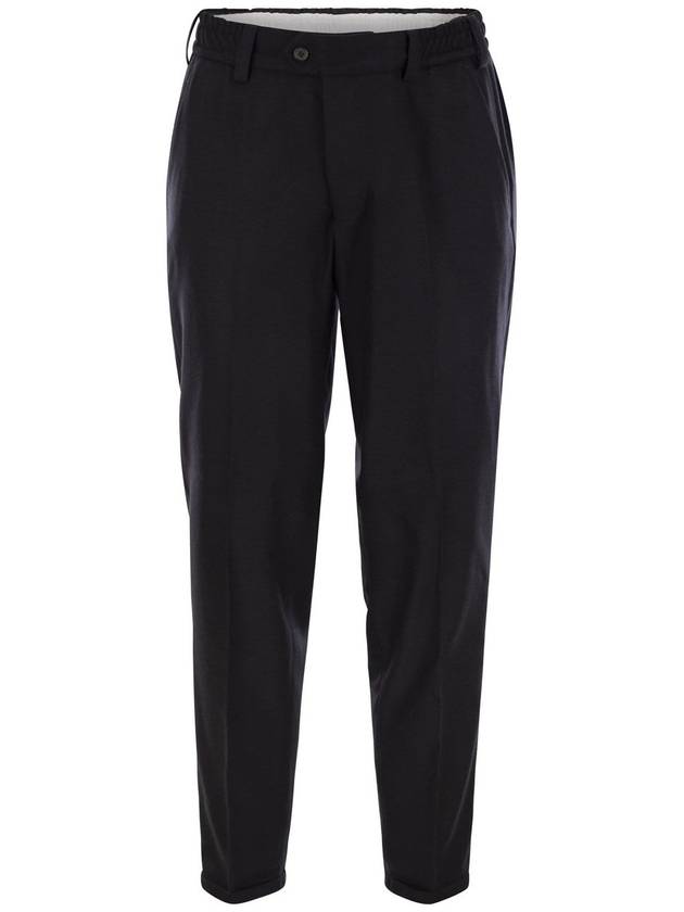 THE REBEL - Wool and cashmere trousers - PT TORINO - BALAAN 1