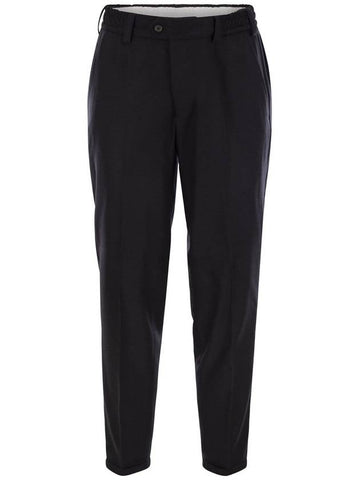 THE REBEL - Wool and cashmere trousers - PT TORINO - BALAAN 1