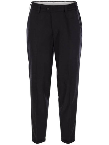 THE REBEL - Wool and cashmere trousers - PT TORINO - BALAAN 1