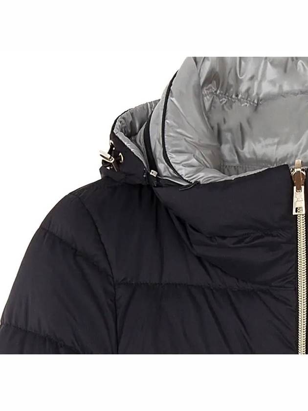 Double-sided down long padded jacket PI0531D black_silver - HERNO - BALAAN 7