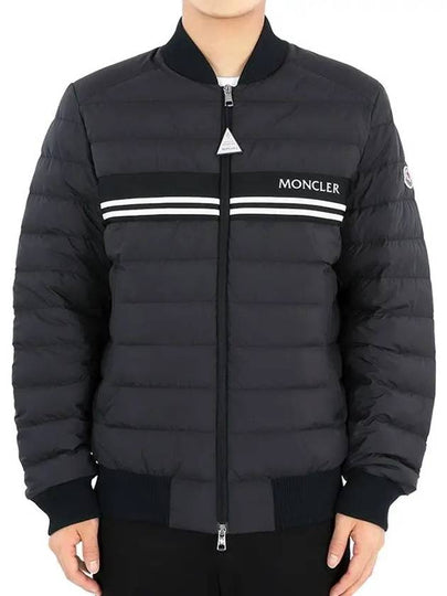 Mounier Bomber Short Padding Black - MONCLER - BALAAN 2