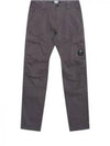 Stretch Sateen Ergonomic Lens Double Cargo Straight Pants Purple - CP COMPANY - BALAAN 2