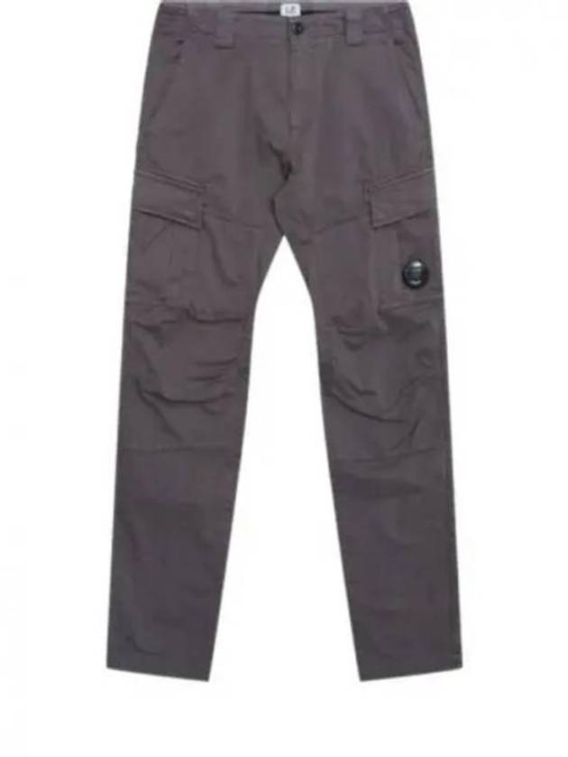 Stretch Sateen Ergonomic Lens Double Cargo Straight Pants Purple - CP COMPANY - BALAAN 2