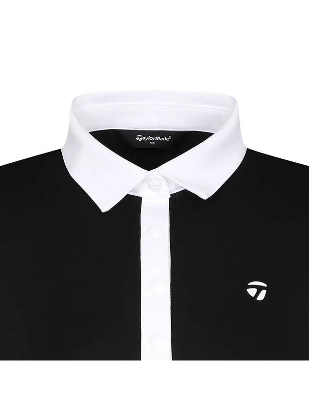 color combination collar short sleeve t-shirt TWTYM6152 199 - TAYLORMADE - BALAAN 5