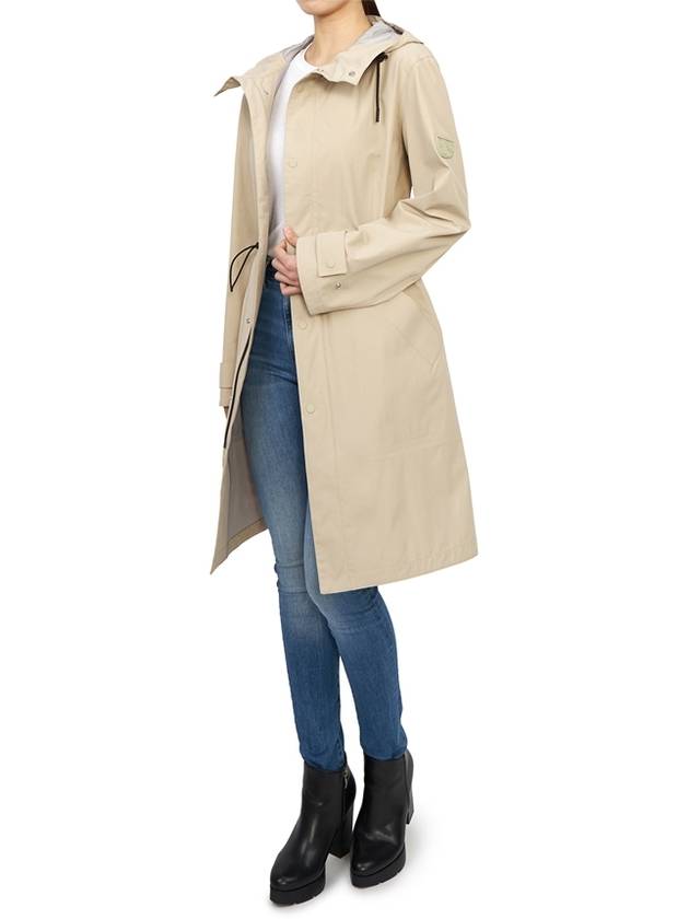 Burberry Jacket With Hood Women s Beige - BURBERRY - BALAAN 6