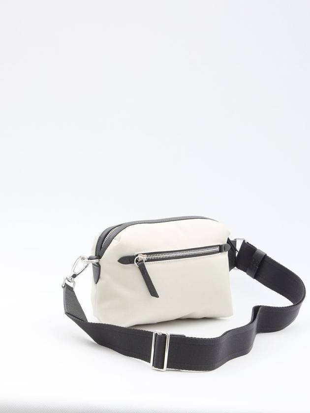 Leather Glam Slam Logo Patch Sports Belt Bag Grey - MAISON MARGIELA - BALAAN 3