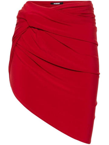 JACQUEMUS Skirts Red - JACQUEMUS - BALAAN 1