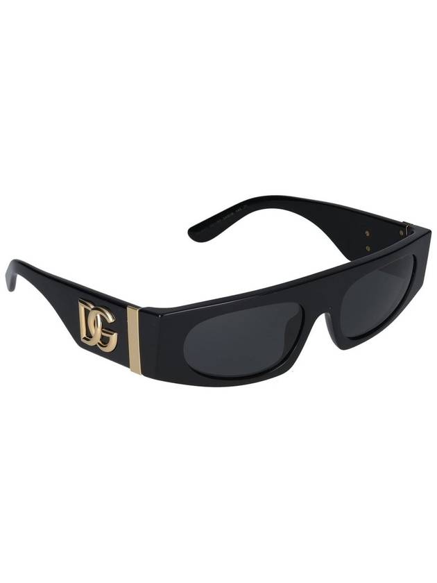 sunglasses DG4411 501 87 BLACK - DOLCE&GABBANA - BALAAN 5