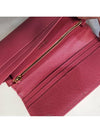 Saffiano 1MH132 pink long wallet - PRADA - BALAAN 6