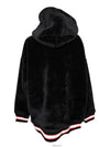 Black Fake Fur Hooded Men s Jacket 95 100 - UGG - BALAAN 2