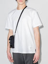 Men's Side Slit Relaxed Short Sleeve T-Shirt White - THOM BROWNE - BALAAN 6