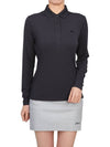 Golf wear women s collar long sleeve t shirt GWJT10709 9999 - J.LINDEBERG - BALAAN 4