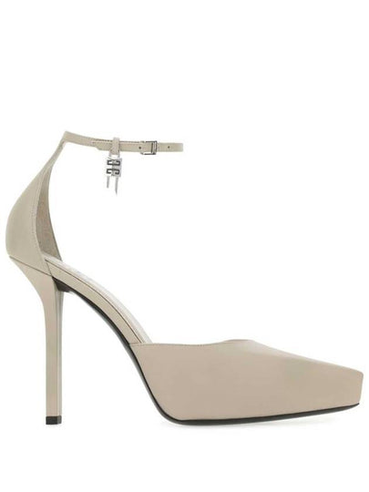 G-lock platform sandals heel beige - GIVENCHY - BALAAN 2