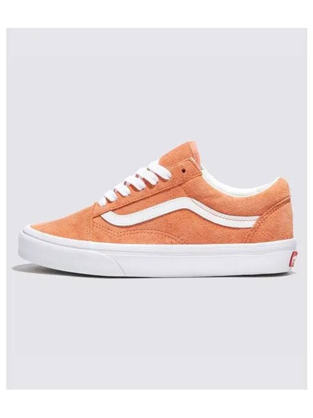 Old Skool Pig Suede Low Top Sneakers Orange - VANS - BALAAN 2