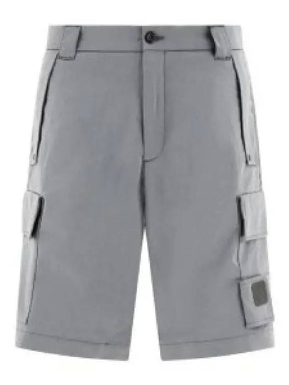 Metropolis Series Stretch Sateen Cargo Shorts Grey - CP COMPANY - BALAAN 2