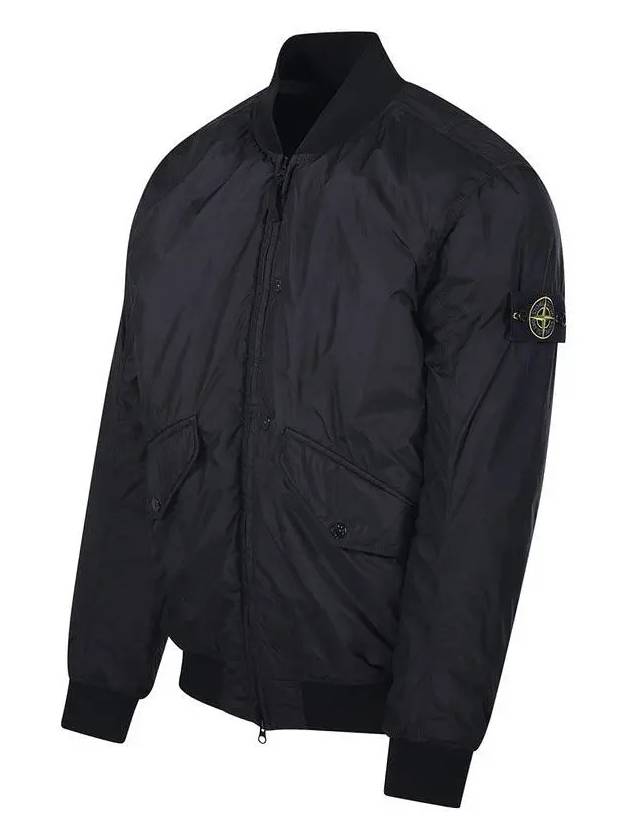 Reps R NY Bomber Jacket Black - STONE ISLAND - BALAAN 4