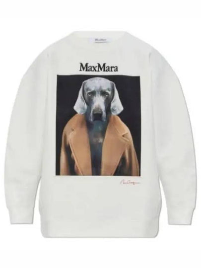 Bacco Sweatshirt White - MAX MARA - BALAAN 2