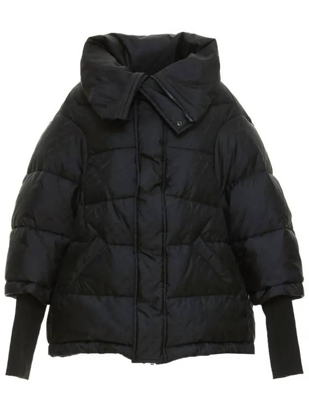 WoMen's Swing Logo Puffer Down Padding Black - BALENCIAGA - BALAAN 2