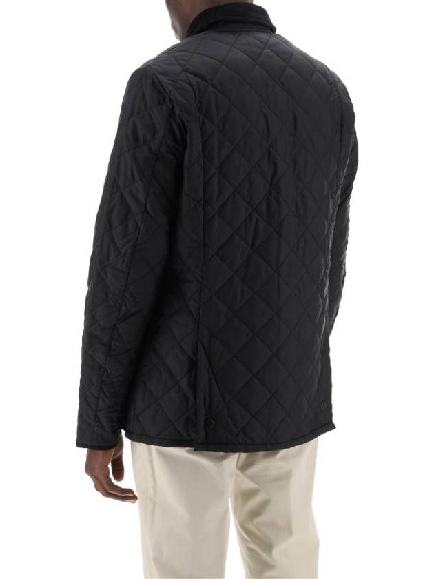 Heritage Liddesdale Quilted Padding Black - BARBOUR - BALAAN 4