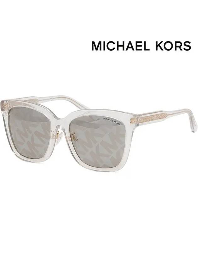 Sunglasses MK2163F 3015E transparent horn rim - MICHAEL KORS - BALAAN 3