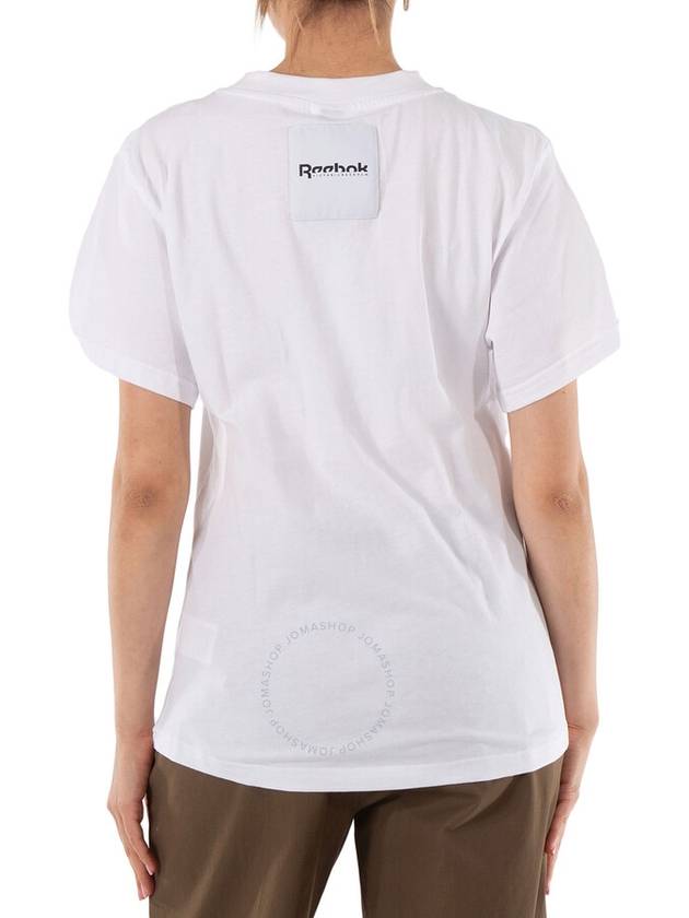 Reebok X Victoria Beckham Logo T-shirt in White, Size Small - REEBOK - BALAAN 3